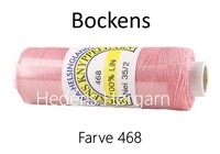 Bockens  hør 35/2 farve 468 rosa